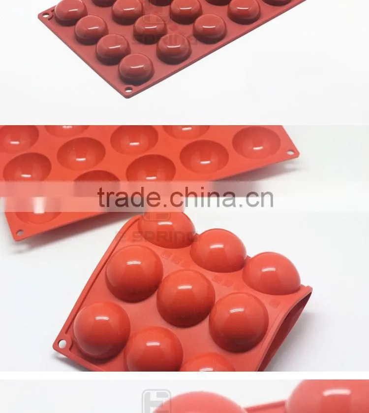 DIY kitchen tools 24 Cavity Round Ball Desert Sphere Mould