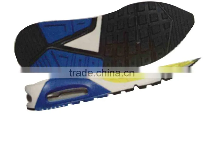 2015 Best quality PU shoes sole,air cushion sole PU outsole