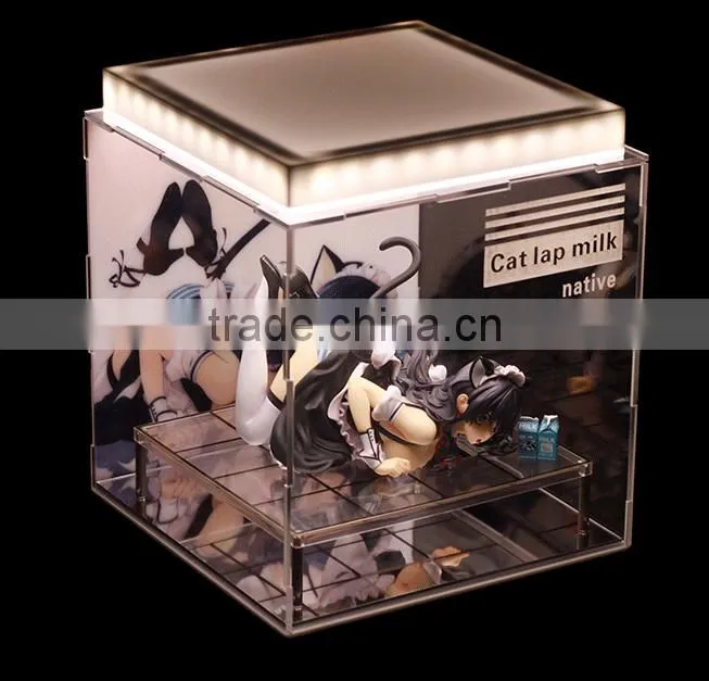 clear acrylic toys model display box