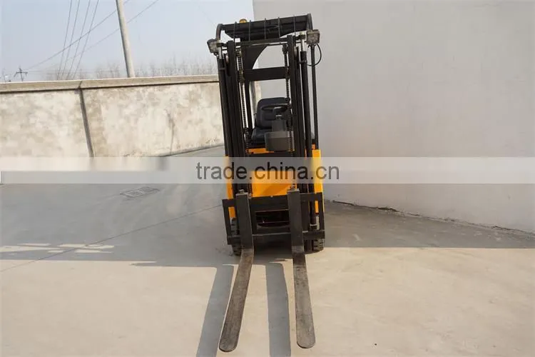 load capacity 1t 3-point mini electric forklift