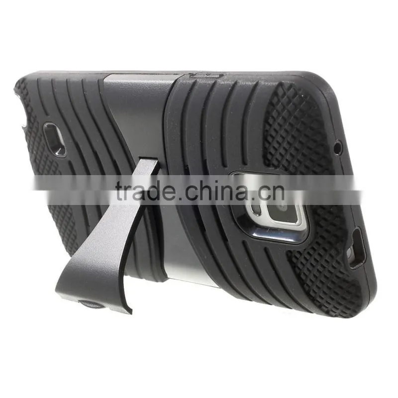 For Samsung galaxy note 4 PC + Silicone Case ,Detachable Case for Samsung galaxy note 4