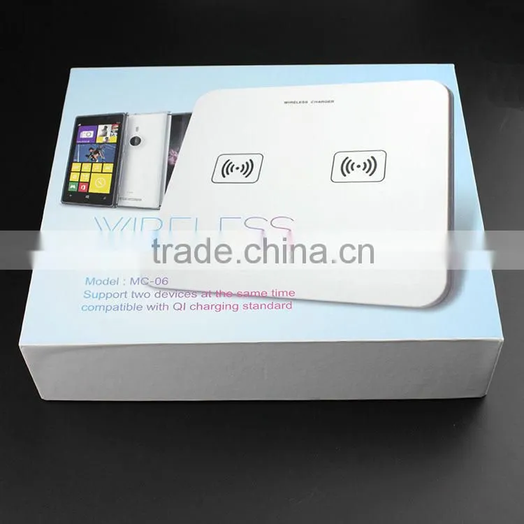 2015 new arrival best quality with CE FCC RoHS Certification of qi wireless charger for mobile phone