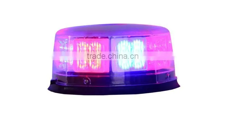 Purple led beacon light with magnetic base cigarette plug LH-S09