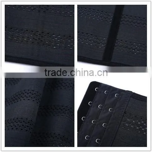 Black Cotton Waist Shaping Corsets, Waist Trimming Corsets for Perfect Shape