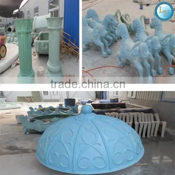 China Supplier Kids Mini Carousel Ride Amusement Ride Merry Go Round For Sale