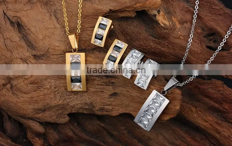 gemstones jewelry 2015 fashion stainless steel gemstones jewelry