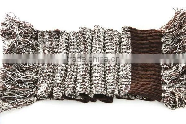 knitted wool scarfs