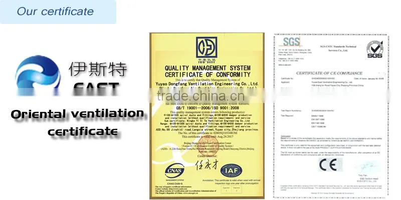 insulated elbow 90 Degree/ventilation fittings/spiral duct fittings