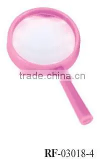 Hot sale cute small magnifying glass with various color magnifier for promotional gift