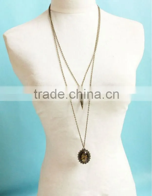 MYLOVE Fashion all-match female long sweater chain long necklace MLSC-06