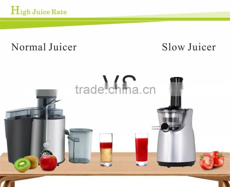 new 150W high quality slow juicer with CB CE GS ROHS LFGB