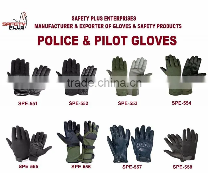 Police & Pilot Gloves/POLICE ARMY MILITARY GLOVES