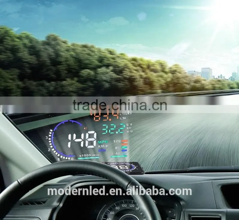 2016 new multi function head up display car