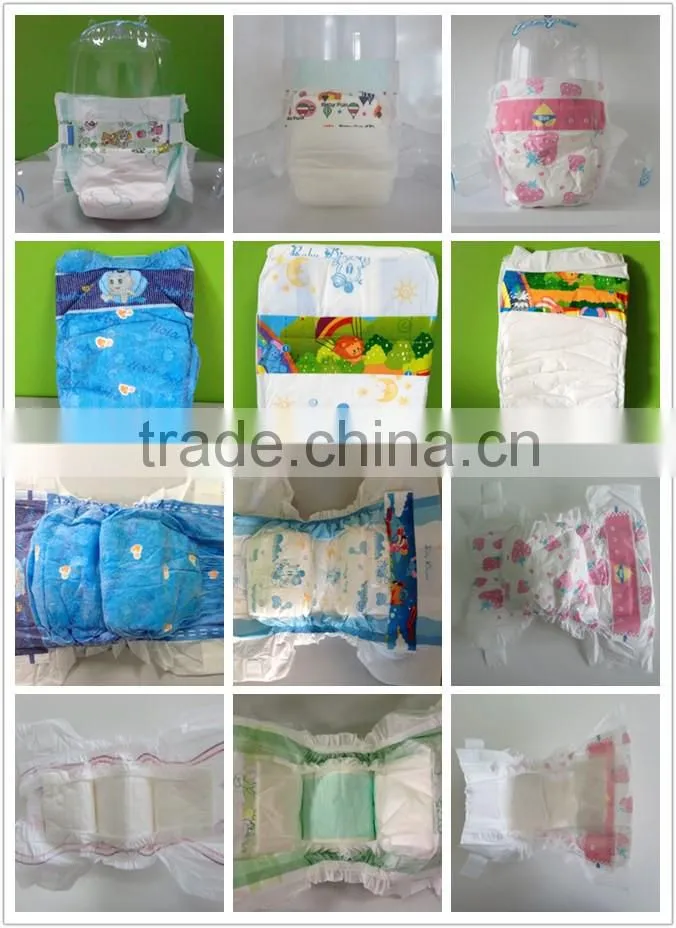 Super thin disposable baby diaper for boy and girl with cloud back sheet new product high quality sleepy baby diaper