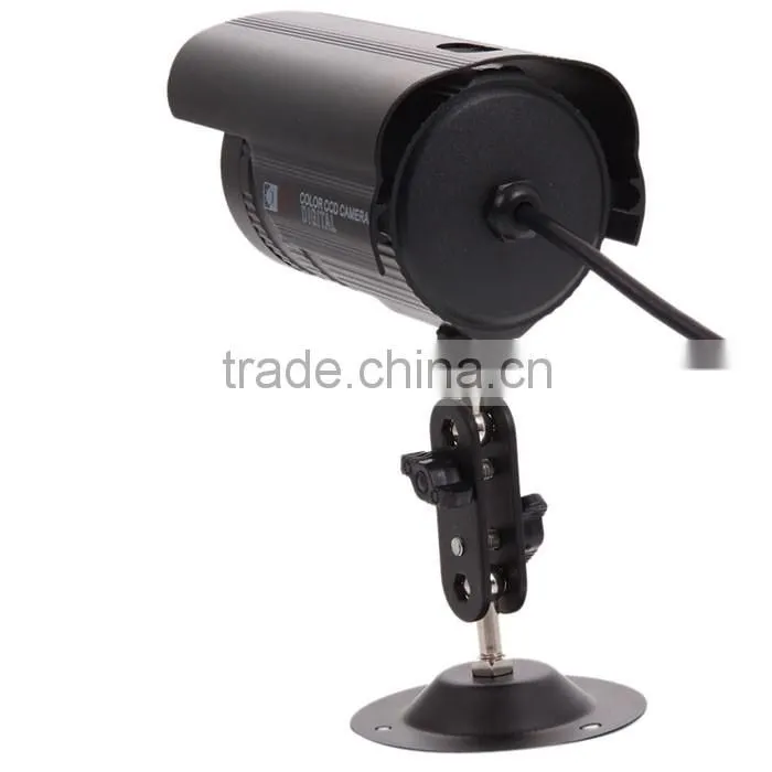 200TVL NTSC 6mm 36-LED Waterproof Infrared Security Camera Outdoor Black