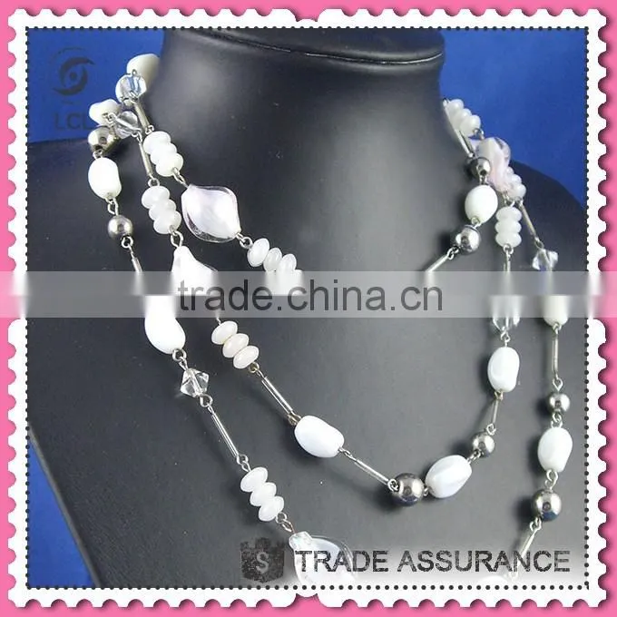 From china small black bead necklace, hot sale silicone teething necklace wholesale