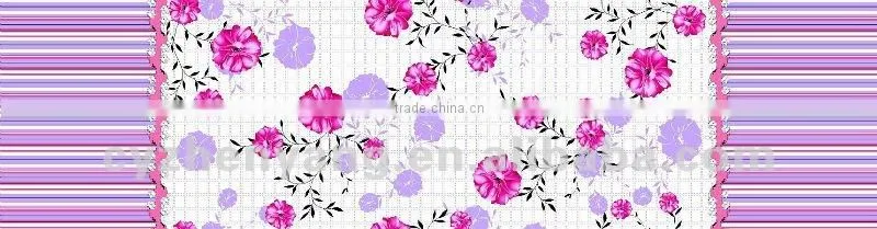 100% polyester pigment print fabric