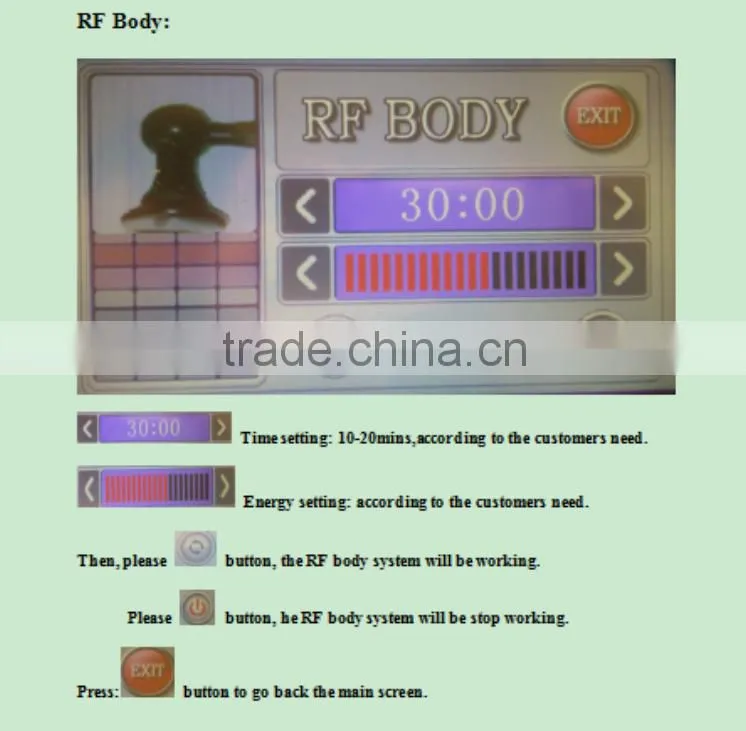 hot sale best face lift cavitation rf machine beauty facial care machine for sale