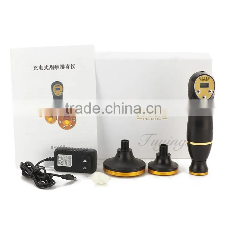 3 in 1 function body massage digital meotherapy scrap machine