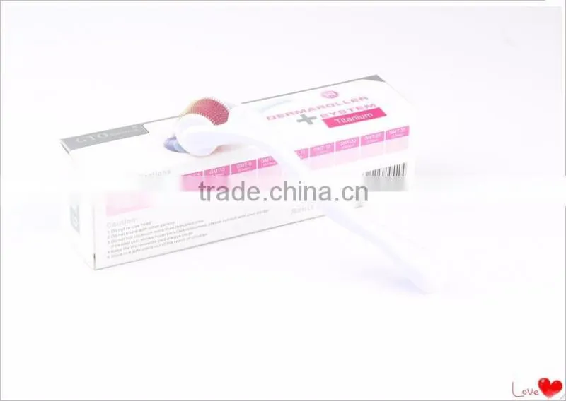 540 needles titanium micro needling derma roller dermaroller 540 for hair loss treatment