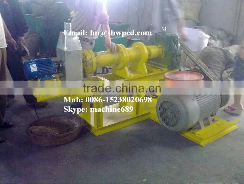 Floating fish feed pellet machine/fish feed pellet extruder machine 0086-15238020698