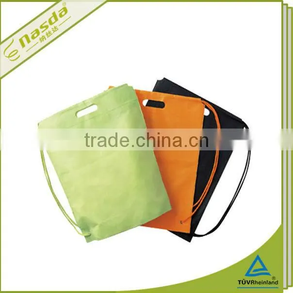 folding 100%PP non woven shulder bag shopping bag