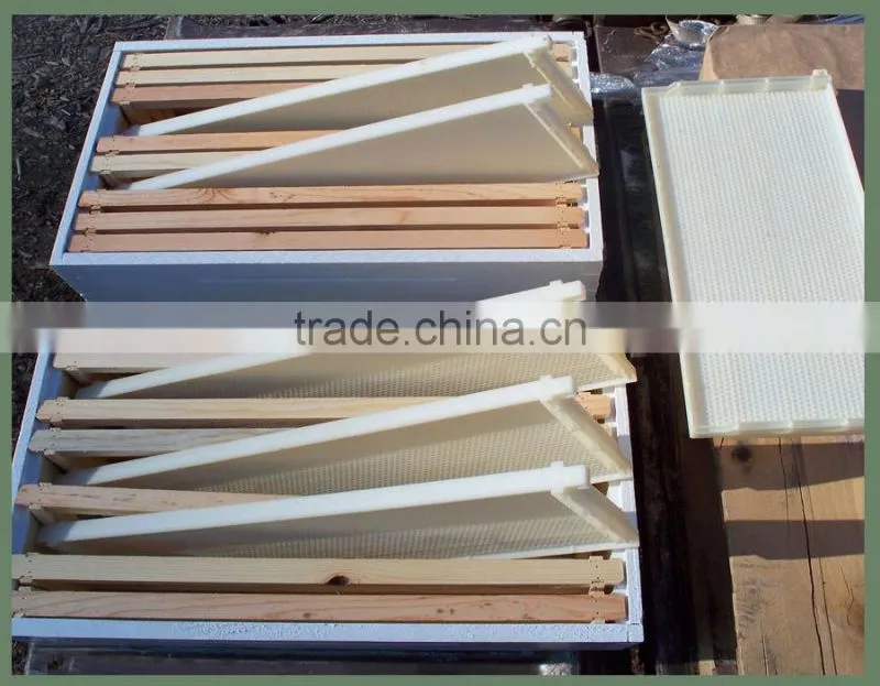 2016 Beekeeping Black/Yellow/Green plastic comb foundation sheets