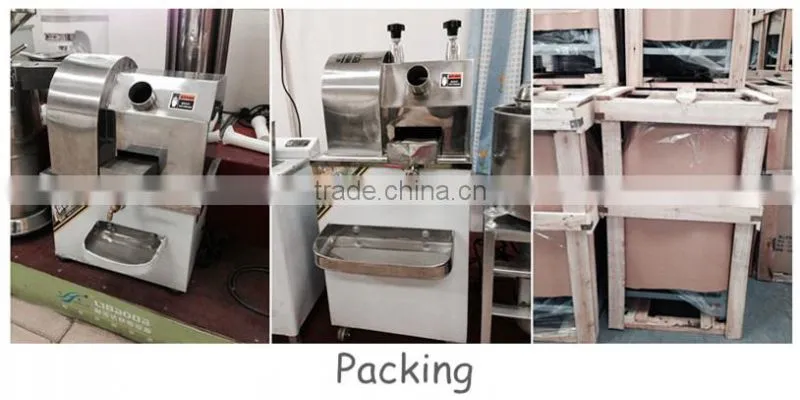Standing Automatic industrial sugarcane juice presser