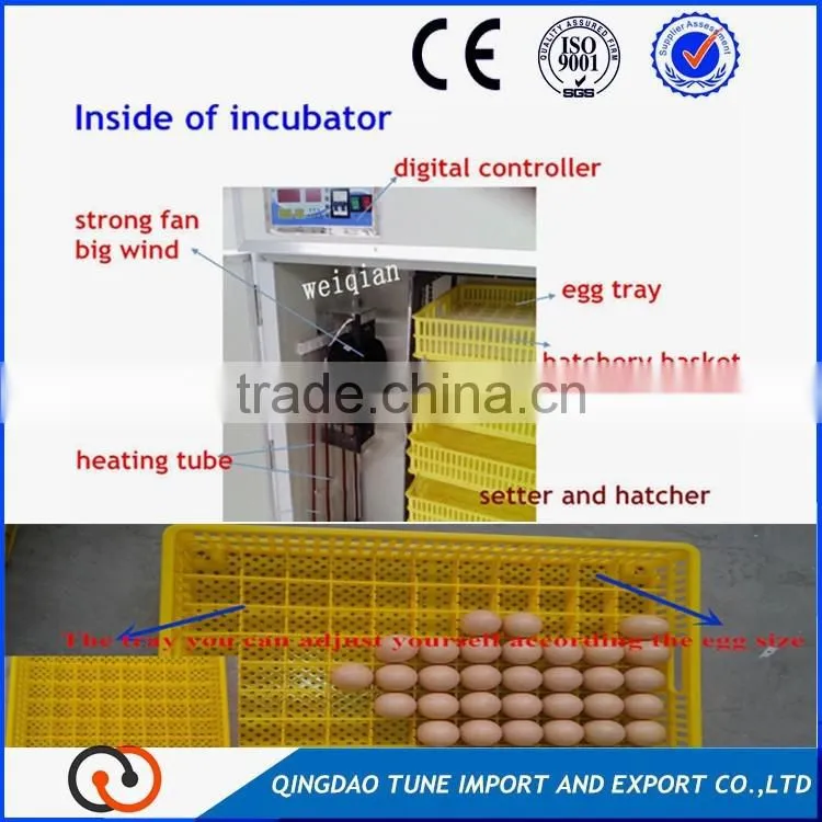 egg hatching machine/chicken egg incubator hatching machine