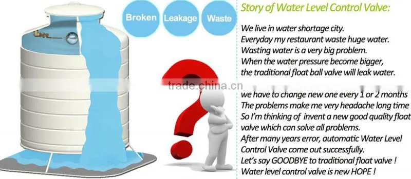 new mini type plastic water tank float valve