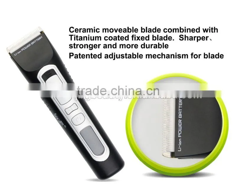 Wholesale barber supplies hair salon tools equipment LCD salon electric hair clippers with CE certification
