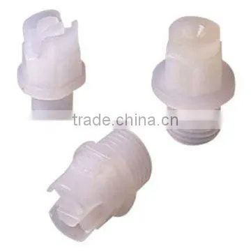 high mechanical PVDF plastic parts for industrial nozzle