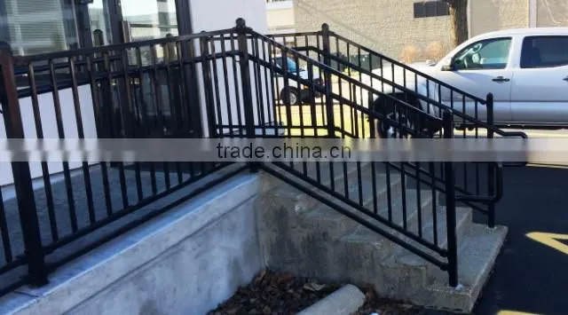 Top quality iron steel stair railing