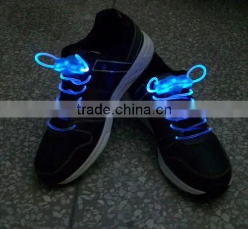 New flashing colorful glowing shoe laces ,various color,use in party,bar...Welcome OEM