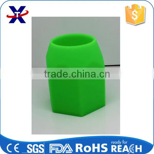 Creative DIY pencil head silicone pen container small