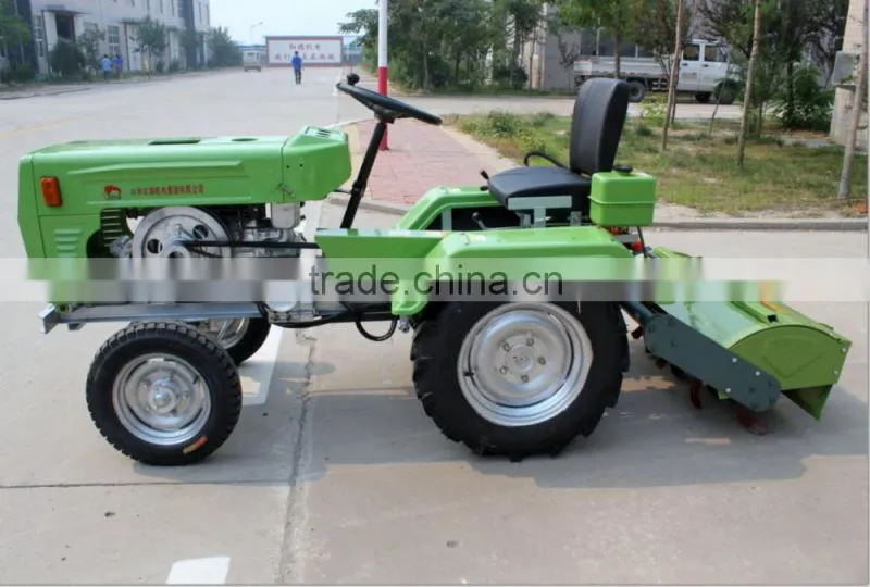 2015 hot sale Agricultural Farm Small Tractor Cheap Farm Tractor with rotary tiller