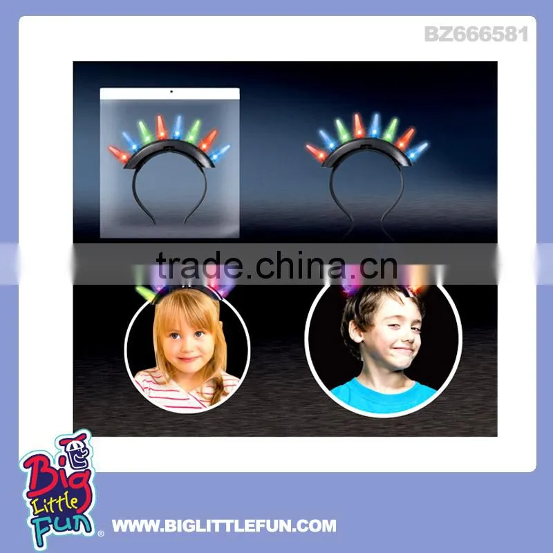 Flashing plastic hair band for kids