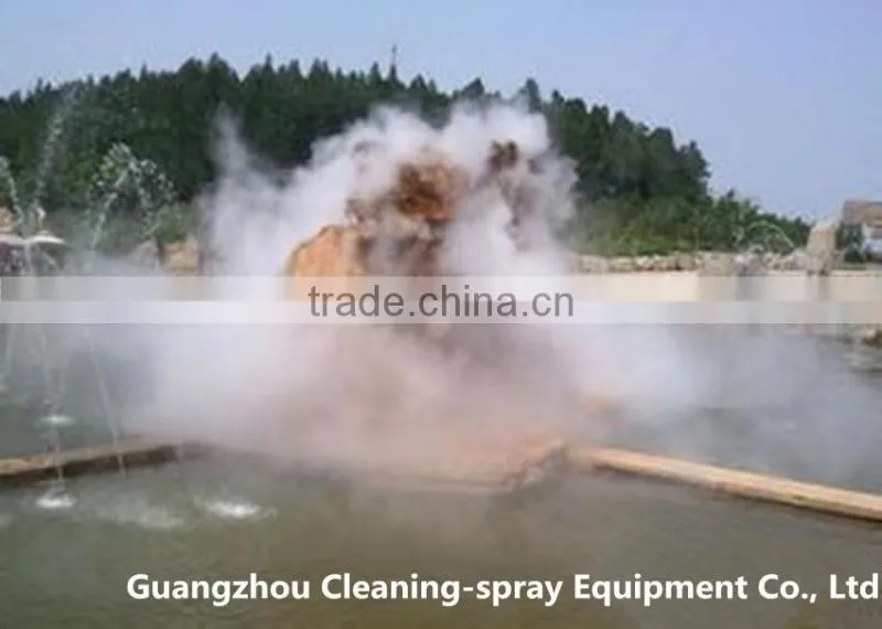 High pressure mist spray nozzle for mist cooling system