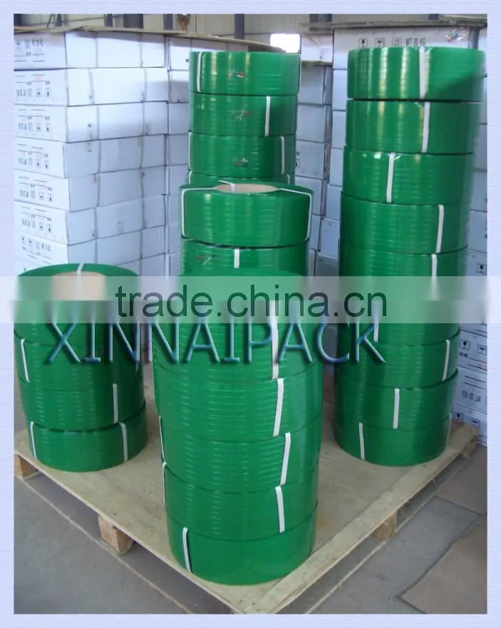 2014 recycle green low price poly strapping