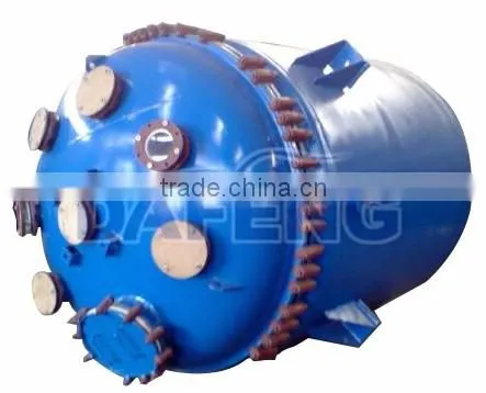 Stainless Steel Chemical Reactor limpet oil heated Jacket Type Reactor
