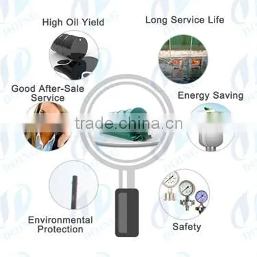 2015 Q245R waste motor oil recycling to diesel equipment
