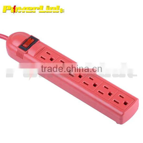 H50235 6 OUTLET POWER STRIP WITH RESET CIRCUIT BREAKER UL LISTED
