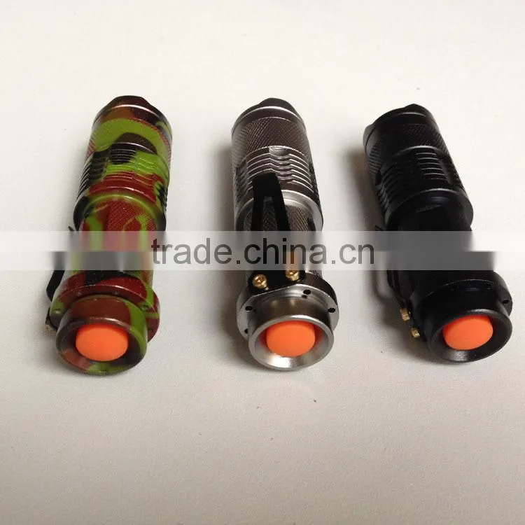 led flashlight Zoom LED Flashlight tactical flashlight aluminium led falshlight