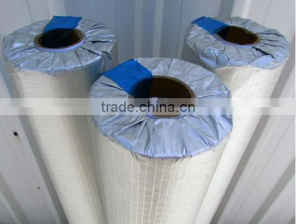 pe woven with glue safety film for glass