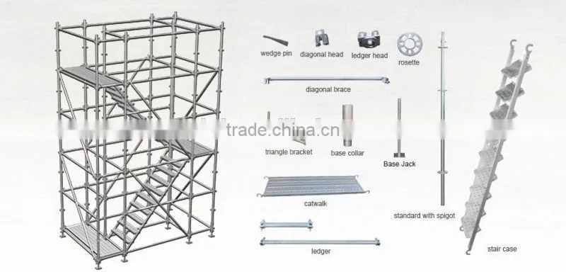 Steel Ringlock Scaffolding