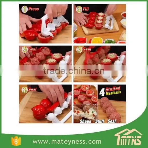 Homemade Stuffed Meatballs Maker Machine