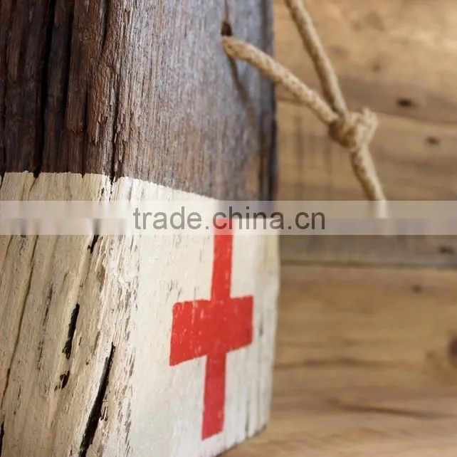 wooden painting door stop