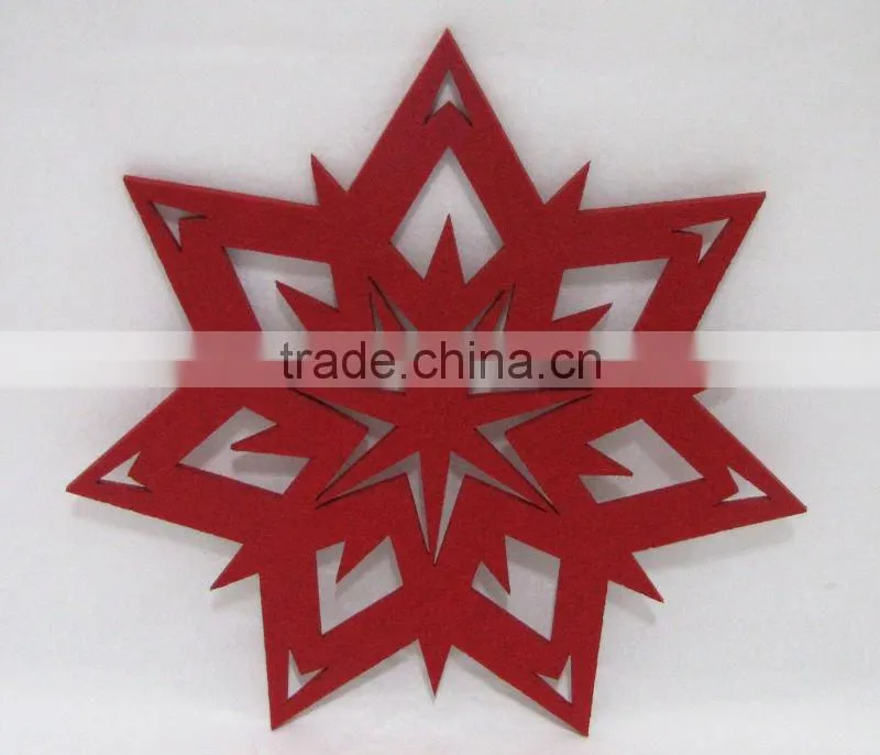 Felt ornaments - wall stickers