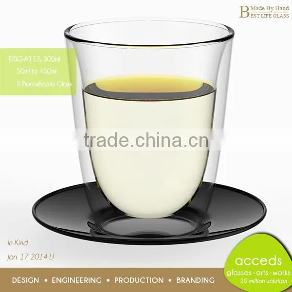 Custom Printed High Quality Glass Antique Tea Set