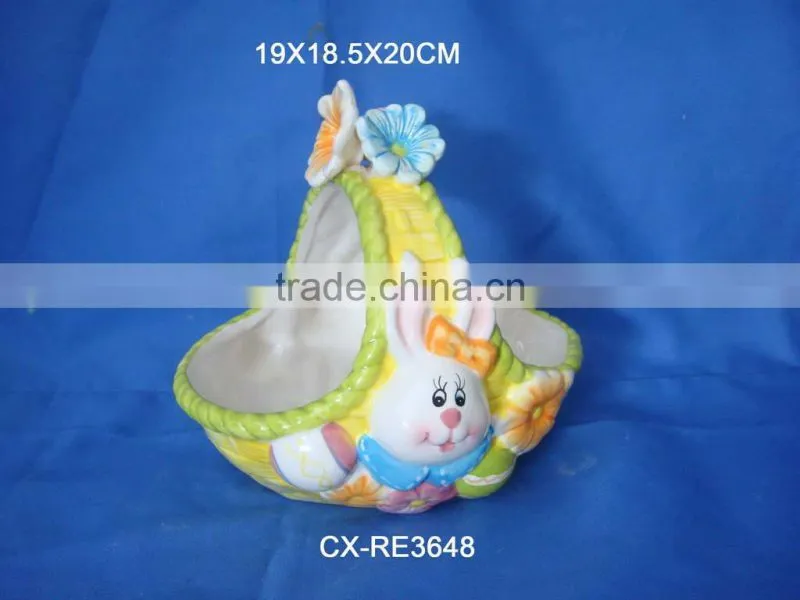 dolomite handpaint ceramic egg standing-ceramic chichen design egg holder